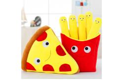 China Simulation French Fry Stuffed Animal Parent Children Interaction Baby Plush Toys supplier