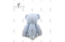 China 34 X 24cm Doll Plush Toy Grey Teddy Bear Child Friendly Customized Colour supplier