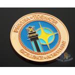 Iron Die Strucking Custom Challenge Coins Promotional Items Cut Edge