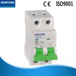 Miniature STM1-63 2p MCB Circuit Breaker With Double Wiring 6ka Ce Semko for sale