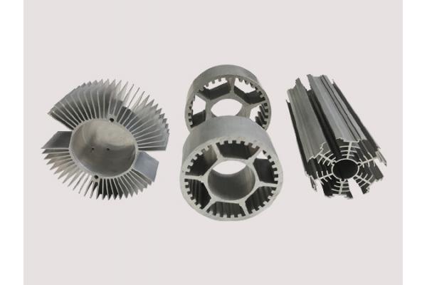 T3 - T8 Temper CNC Aluminum Profiles Aluminum Radiator With Welding Processing