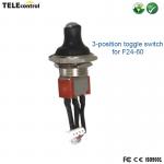 Telecrane Remote Control Spare Parts 3 Position Toggle Switch With Waterproof Cap for sale