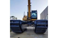 China Floating Amphibious Excavator Pontoon Swamp Buggy Conversion Sany SY135 supplier
