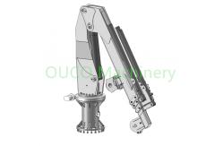 China 1t 5m Telescopic Boom Yacht Ship Deck Cranes supplier