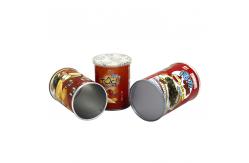 China Paper Tube Candy Packaging , Embossing Printing round canister supplier