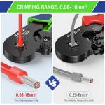 Hexagonal Portable Cable Ferrule Crimper , Lightweight Rope Crimping Tool