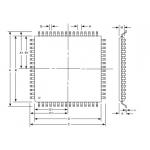 Integrated Circuit Chip Addendum to M68000 User Manual  MC68SEC000FU16 MOTOROLA QFP  for sale