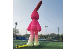 China Giant Inflatable Rabbit Inflatable Rabbit Cartoon Inflatable Bunny For Art supplier