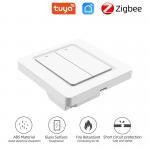 App Control Lifesmart Touch Electrical Zigbee Smart Switch 2 Gang Curtain Switches For Smart Home System for sale