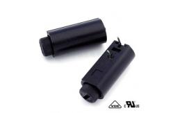 China Printed Circuit Board 5x20mm Cartridge Fuse Holder Thermoplastic Tubular Horizontal Mount supplier