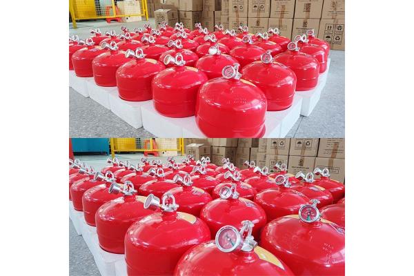 FM200 Automatic Fire Extinguisher 68°C Temperature Sensing For Control Room