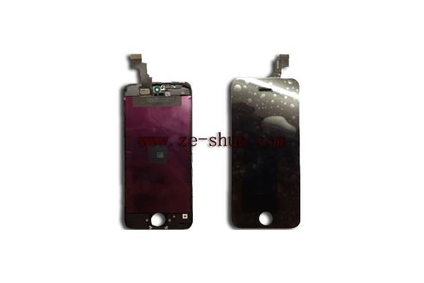 Black Cell Phone LCD Screen Replacement For Iphone 5c LCD + Touch Complete