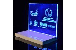China Transparent ZHLX07 ODM LED Plastic Display Stands supplier