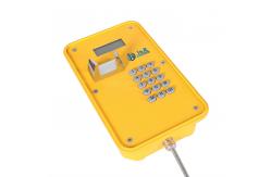 China Standard Keypad Outdoor Industrial Telephone, IP67 VOIP/SIP Telephone With LED Display supplier
