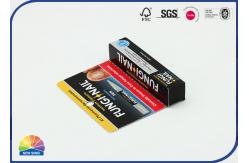 China Foldable Cardboard Hanger Paper Box Custom Print Retail Packaging supplier