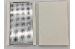 China Ceiling Tile RAL9016 White PVDF Microperforated Aluminium Composite Soundproofing Panels supplier