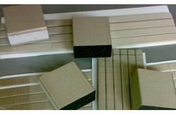 China 40mm Electrically High Density Conductive Foam Synthetic Textile Yarn EMI gasket supplier