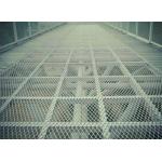 Galvanised Expanded Metal Walkway Grating 4mm Thickness 1.5m Width for sale