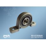 Mounted Bearing Units , Zinc Alloy Pillow Block Ball Bearing Flange Block KP005 KP002 for sale