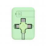 Retractable OD 3.0mm Fast Charging USB Cables Wiht Phone Holder for sale