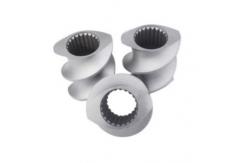 China 316L Twin Screw Element For Plastic Masterbatch Machine Production Line supplier