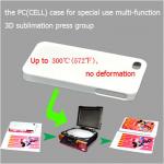 High temperature resistance PC 3D phone case for sale