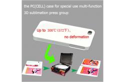 China High temperature resistance PC 3D phone case supplier