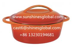 China Enamel Cast Iron Casserole/Cast Iron Enameled Cookware/ Enamel Cooker supplier