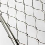 Cable Balustrade Stainless Steel Rope Mesh Bird Garden / Zoo Cage Fence for sale