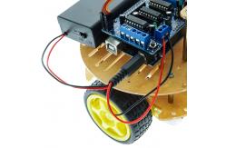 China 2WD RC Car Arduino Starter Kit With HC-SR04 Mechanical DIY Integrated Circuits supplier
