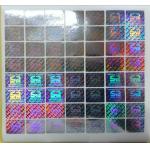 Customized Shape Security Hologram Sticker Embossing Crafts