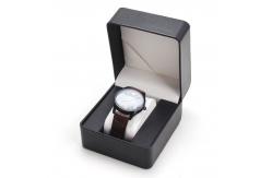 China Custom Logo Printed PU Leather Watch Box Eco Friendly Made From Recycled Materials supplier