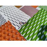 architectural Decorative Facade Metal Mesh Ceiling Diamond Aluminum Mesh Tiles