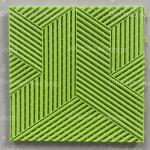 Abrasion Resistant Garagetrac Tiles Grey Square Interlocking Floor Tile for sale