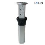 Anti Collision Motorized Retractable Table Socket With Wireless Charger for sale