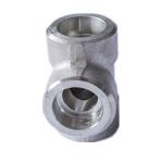 Round SS304 Pipe Fitting Tees ASME B16.5 WP321 Equal Cross Tee