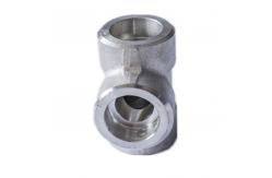 China Round SS304 Pipe Fitting Tees ASME B16.5 WP321 Equal Cross Tee supplier
