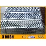 Stainless 2MM Galvanized Steel Grating 240 X 4020MM Anti Slip Tread for sale
