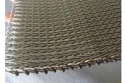China CE SGS 304SS Longlife Herringbone Wire Mesh Belt For Biscuit Baking supplier