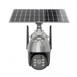 4g Wifi Solar Battery Camera Waterproof P2p Cctv Camera 1080p Outdoor Pir Alarm Motion Detection Ptz Camera for sale