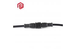 China LED Display 4 Pin M15 PVC Watertight Wire Connector supplier