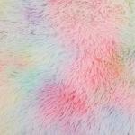 Rainbow Design OEM Polyester Area Rugs Suede Back Available