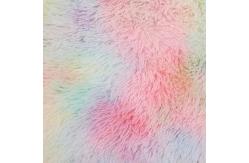 China Rainbow Design OEM Polyester Area Rugs Suede Back Available supplier