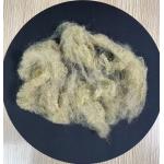 Recycled Polyester Staple Fiber 6D 64mm Beige Eco-Friendly for sale