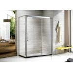 Polished Bathroom Shower Enclosure 8mm Tempered Glass Shower Cabin