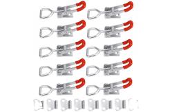 China L Shaped Adjustable Spring Draw Toggle Latch Toggle Clamp Latch supplier