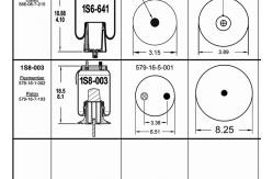 China 1S8-003 Goodyear Cab Air Shock Sleeve 579-16-1-002 supplier