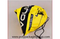 China 0.07mm LDPE Plastic Drawstring Bags For Underwear Packing supplier