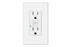 China 15A 125V 60Hz GFCI Power Outlet Safe Socket Wall Mounted Self grounding supplier