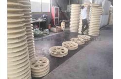 China 35mm-230mm Width Oxygenation Transmission Line Mc Nylon Stringing Pulley Block Sheaves supplier